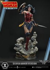 DC Comics Soška 1/3 Wonder Woman Rebirth Silver Armor Verze 75 cm