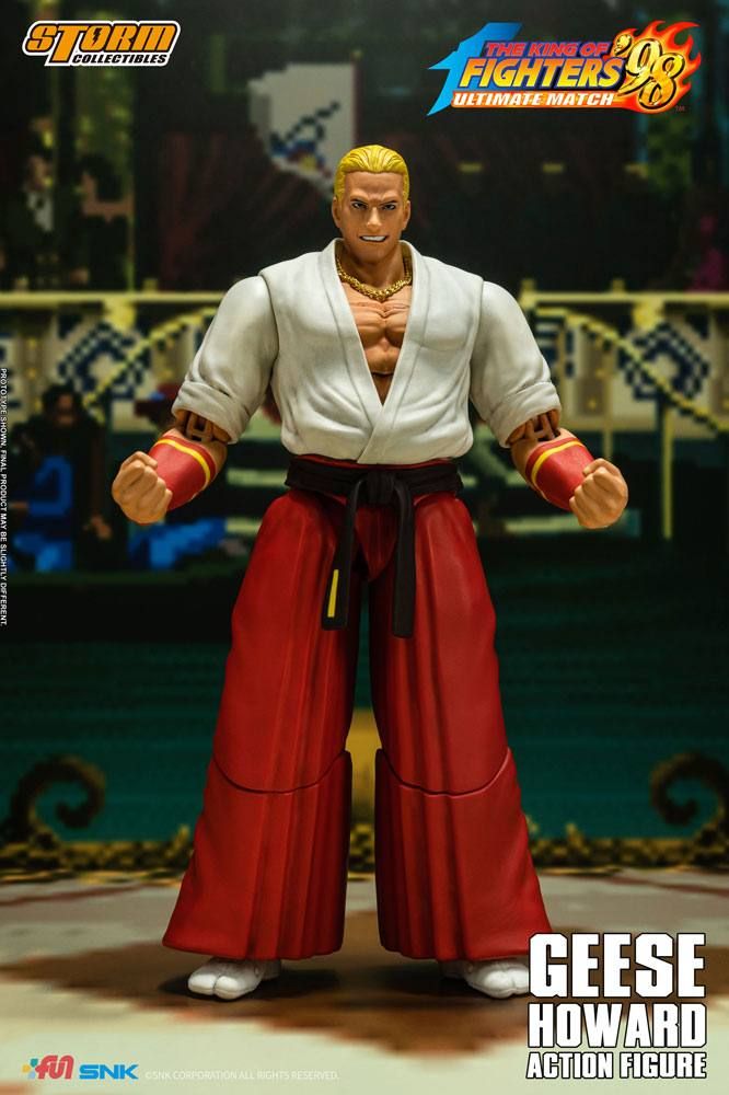 King of Fighters '98: Ultimate Match Akční Figure 1/12 Geese Howard 18 cm Storm Collectibles