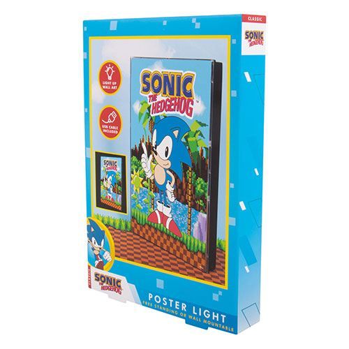 Sonic the Hedgehog Plakát light Fizz Creations