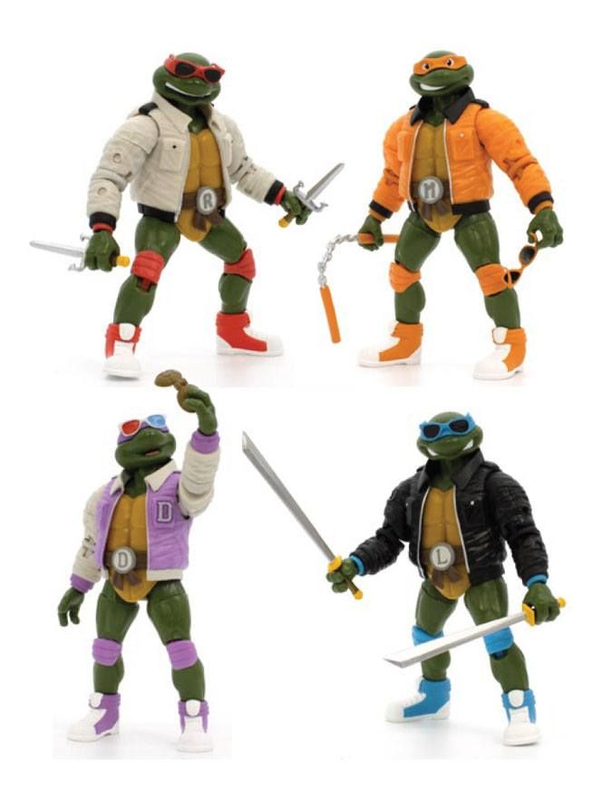 Teenage Mutant Ninja Turtles BST AXN Akční Figures 13 cm Street Gang Sada #4 Exclusive (4) The Loyal Subjects