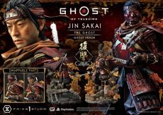 Ghost of Tsushima Soška 1/4 Jin Sakai, The Ghost Vow of Vengeance Ghost Armor 58 cm