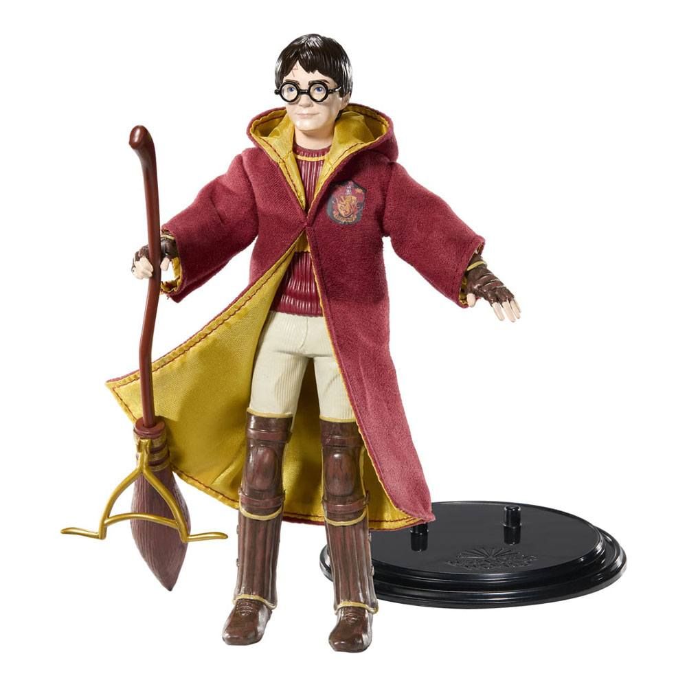 Harry Potter Bendyfigs Ohebná Figure Harry Potter Quidditch 19 cm Noble Collection