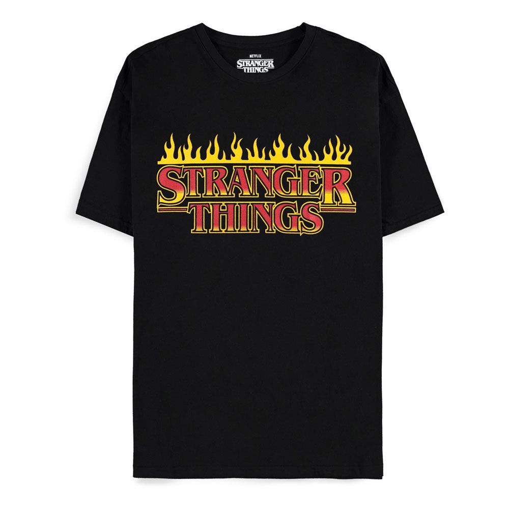 Stranger Things Tričko Fire Logo Velikost S Difuzed