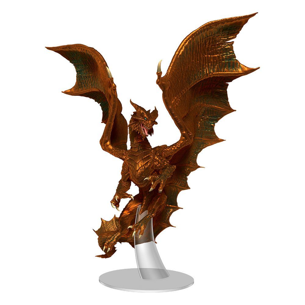 D&D Icons of the Realms Prepainted Miniature Adult Copper Dragon Wizkids