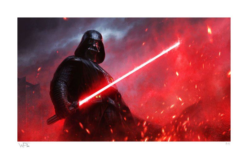 Star Wars Art Print Darth Vader: Dark Lord of the Sith 71 x 46 cm - unframed Sideshow Collectibles