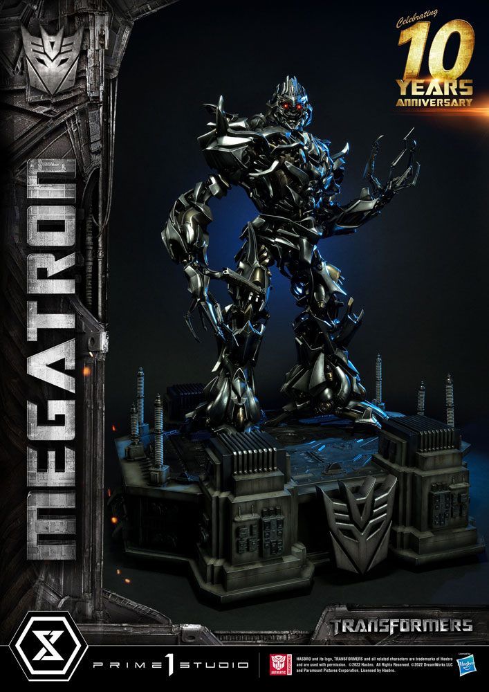 Transformers Museum Masterline Soška Megatron Deluxe Bonus Verze 84 cm Prime 1 Studio