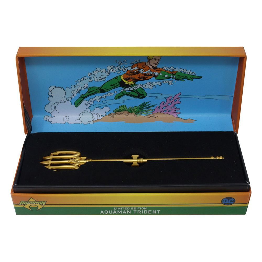Aquaman Replika Miniature Trident (gold plated) FaNaTtik