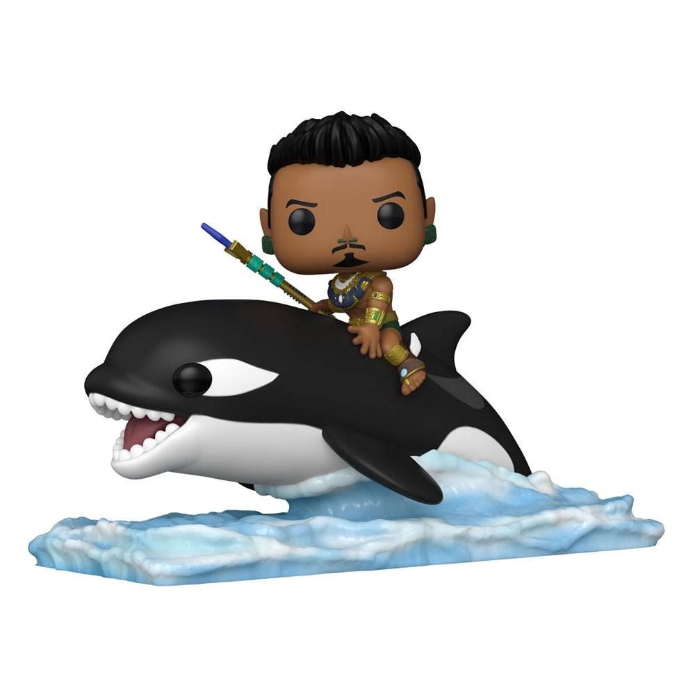 Black Panther: Wakanda Forever POP! Rides Super Deluxe Vinyl Figure Namor with Orca 15 cm Funko