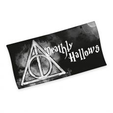 Harry Potter Velour Ručník Deathly Hallows 70 x 140 cm