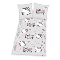 Hello Kitty Povlečení Set Follow Me! 135 x 200 cm / 80 x 80 cm