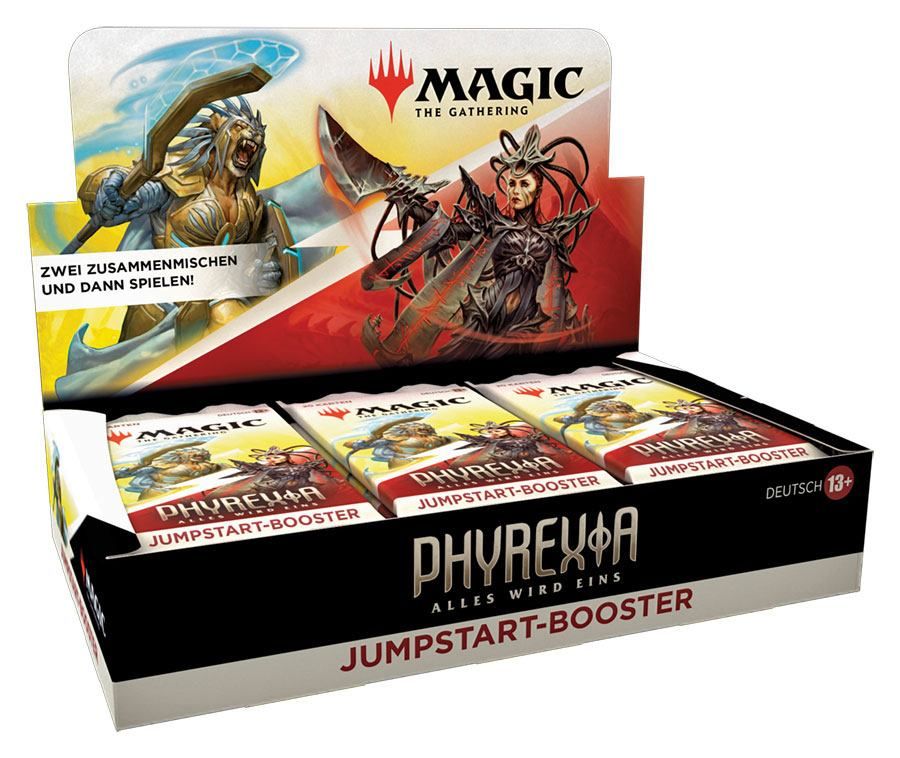 Magic the Gathering Phyrexia: Alles wird eins Jumpstart Booster Display (18) Německá Wizards of the Coast