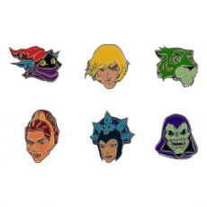 Masters of the Universe Pin Placky 6-Pack Characters Cinereplicas