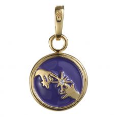 E.T. the Extra-Terrestrial Náramek Talisman Lumos I'll Be Right Here (gold plated)
