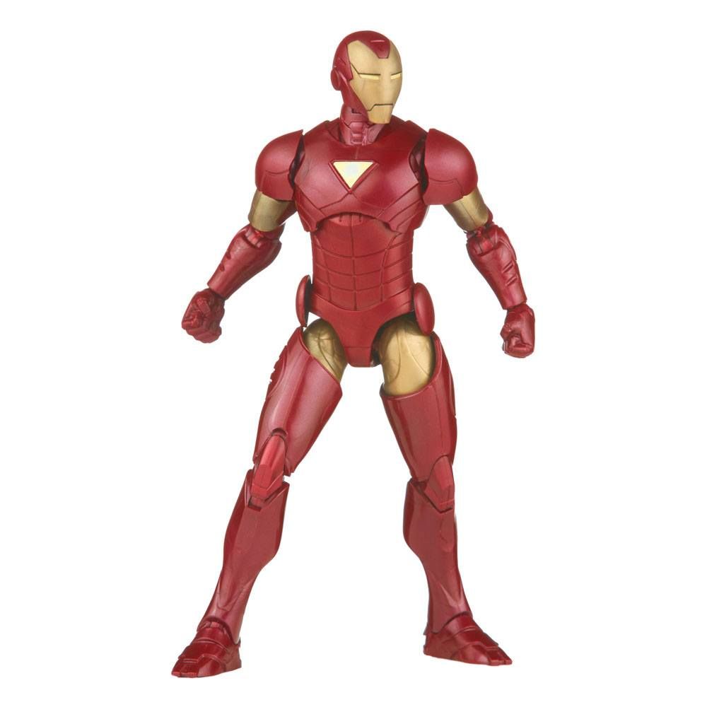 Marvel Legends Akční Figure Puff Adder BAF: Iron Man (Extremis) 15 cm Hasbro