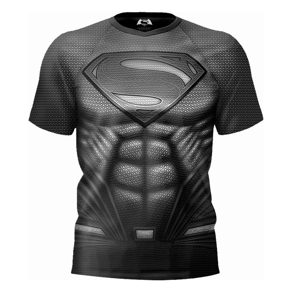 DC Comics Football Shirt Superman Muscle Tee Velikost L Spiral Direct