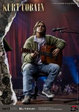 Kurt Cobain Superb Scale Soška 1/4 Unplugged 37 cm