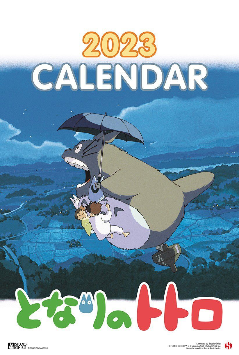 My Neighbor Totoro Kalendář 2023 Anglická Verze Semic