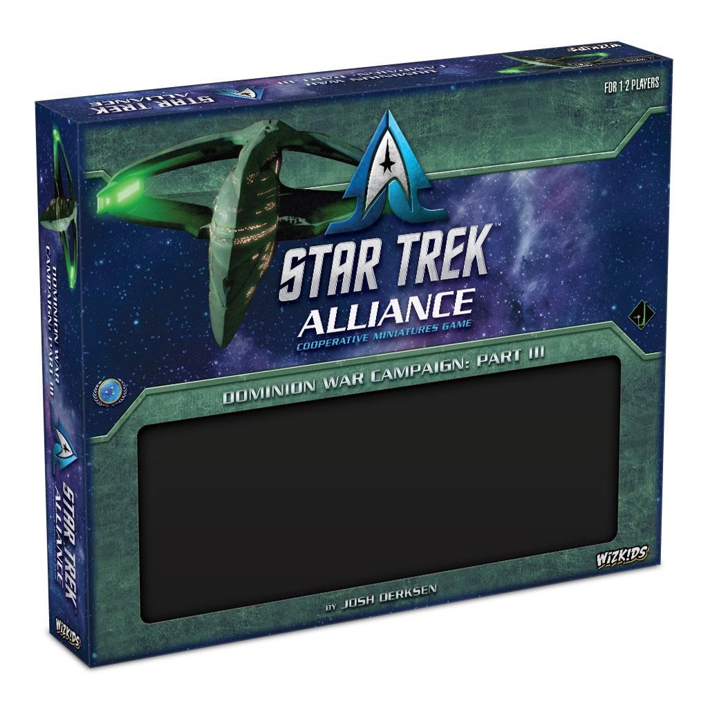 Star Trek: Alliance Miniatures Game Expansion Dominion War Campaign Part III Anglická Verze Wizkids