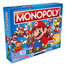 Super Mario Celebration Board Game Monopoly Anglická Verze
