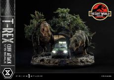 Jurassic World: The Lost World Soška 1/15 T-Rex Cliff Attack 53 cm