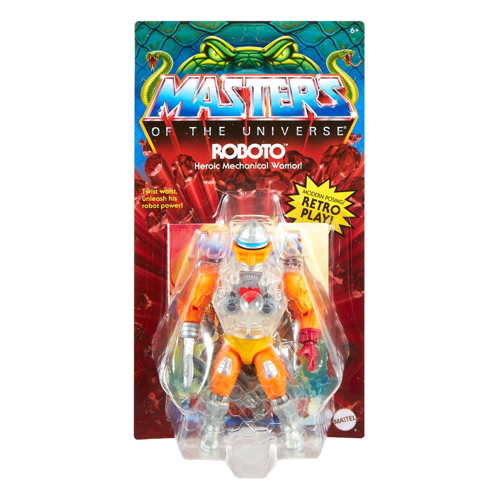 Masters of the Universe Origins Akční Figure Roboto 14 cm Mattel