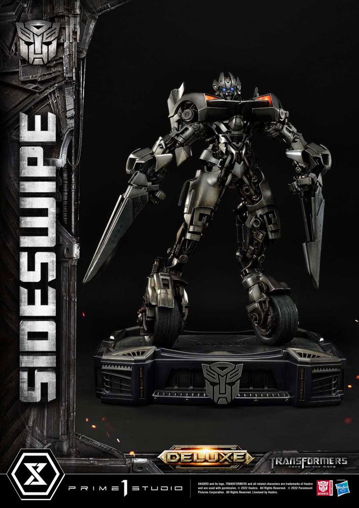 Transformers: Dark of the Moon Polystone Soška Sideswipe Deluxe Bonus Verze 57 cm Prime 1 Studio