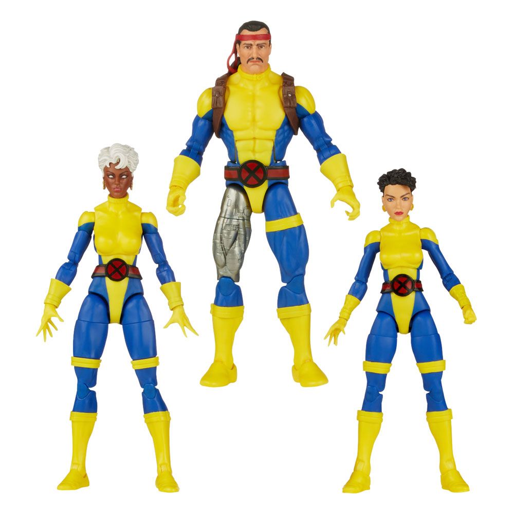 X-Men 60th Anniversary Marvel Legends Akční Figure 3-Pack Storm, Marvel's Forge, Jubilee 15 cm Hasbro