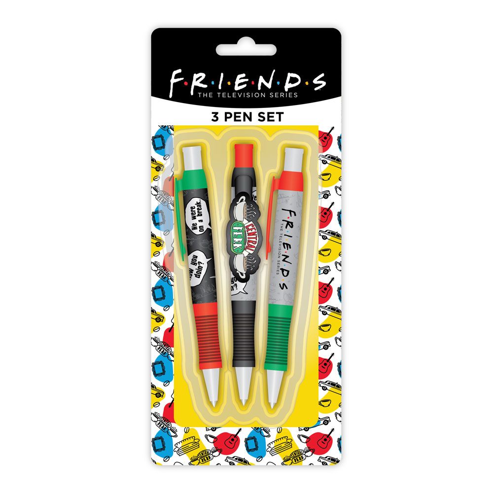Friends Pens 3-Packs Icons Case (6) Blue Sky Studios