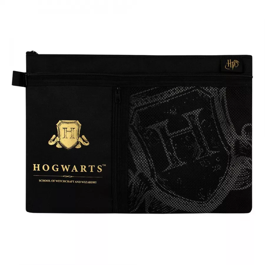 Harry Potter Multi Pocket Study Wallets Bradavice Shield Case (8) Blue Sky Studios