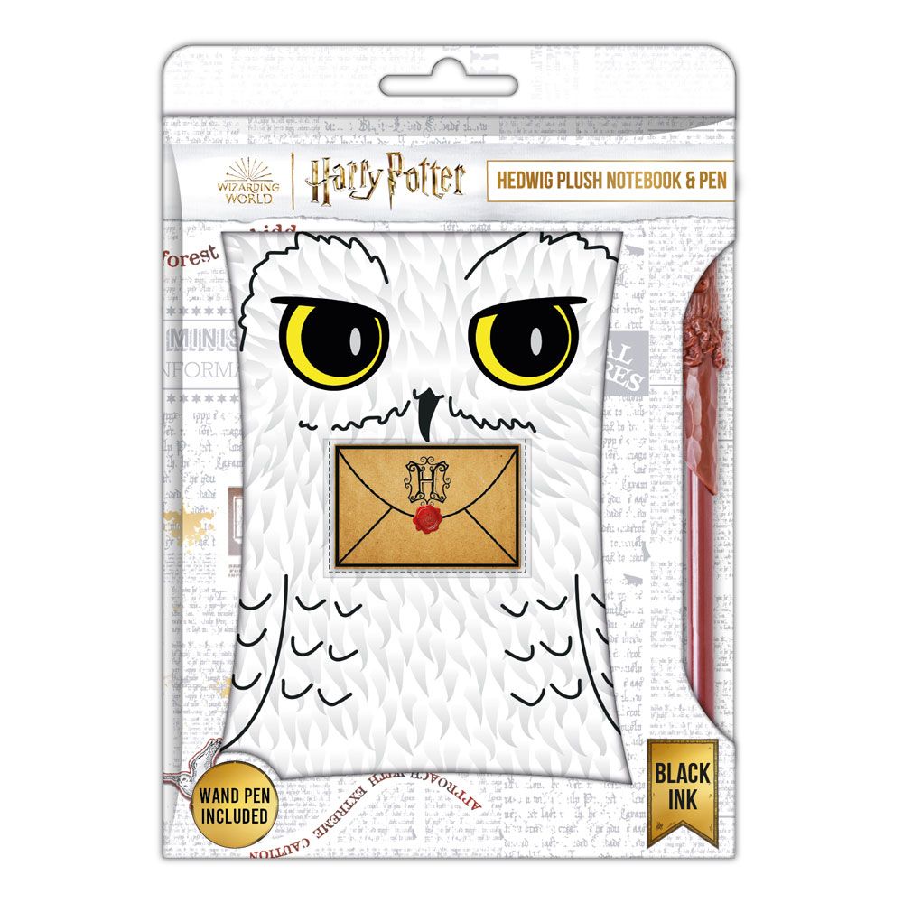 Harry Potter Plyšák Notebookset Hedwig Case (6) Blue Sky Studios