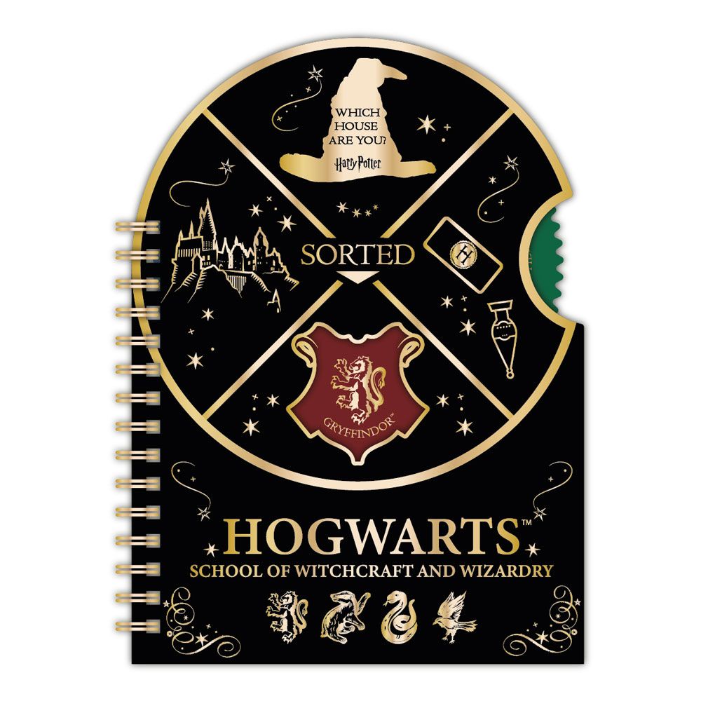 Harry Potter Spinner Poznámkový Blok Bradavice Case (6) Blue Sky Studios