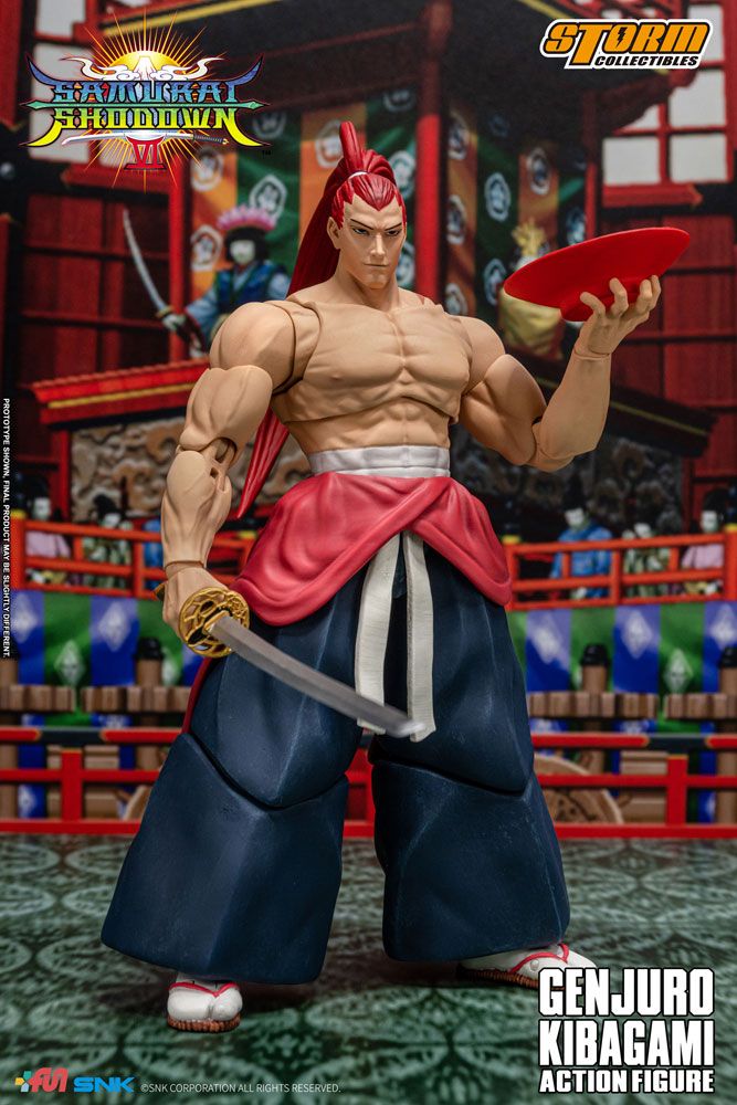Samurai Shodown VI Akční Figure Genjuro Kibagami Storm Collectibles