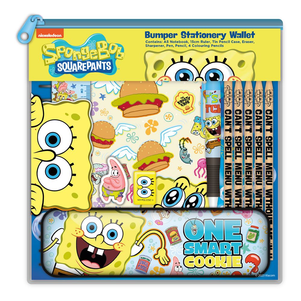 SpongeBob Stationery Bumper Case (6) Blue Sky Studios