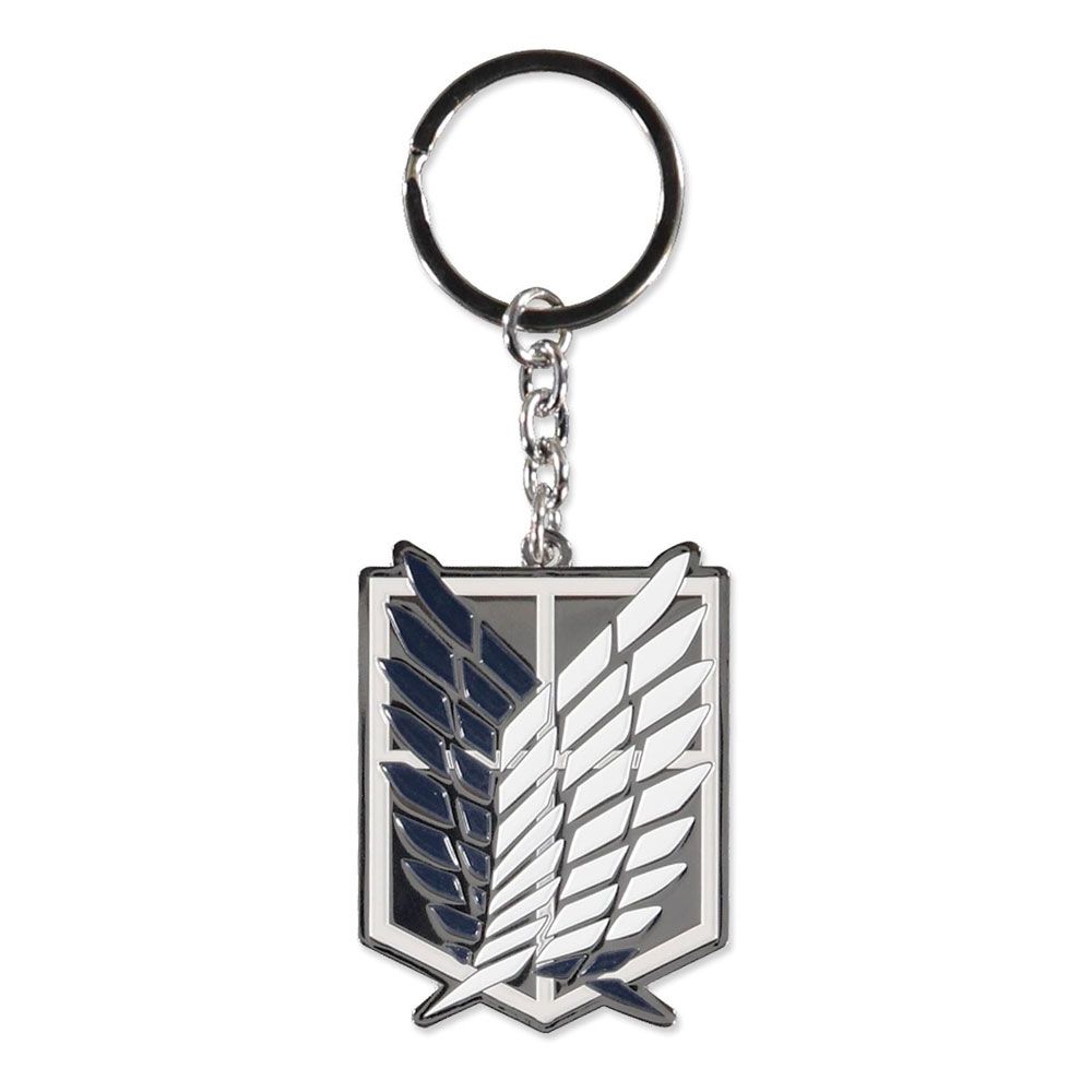 Attack on Titan Metal Keychain Survey Corps Difuzed