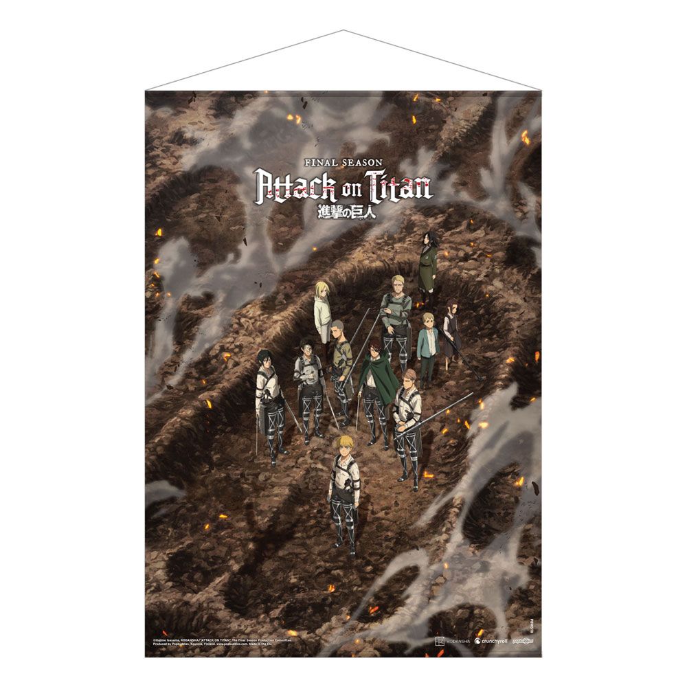 Attack on Titan: The Final Season Plátno Following the Rumbling 50 x 70 cm POPbuddies