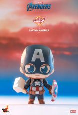 Avengers: Endgame Cosbi Mini Figure Captain America 8 cm Hot Toys