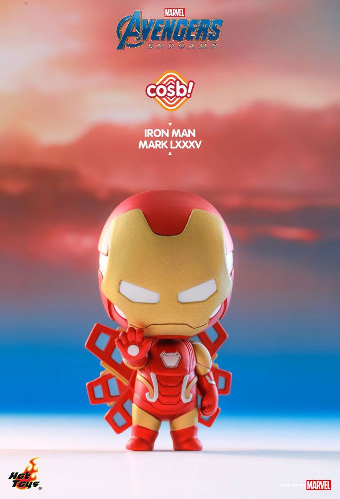 Avengers: Endgame Cosbi Mini Figure Iron Man Mark 85 8 cm Hot Toys