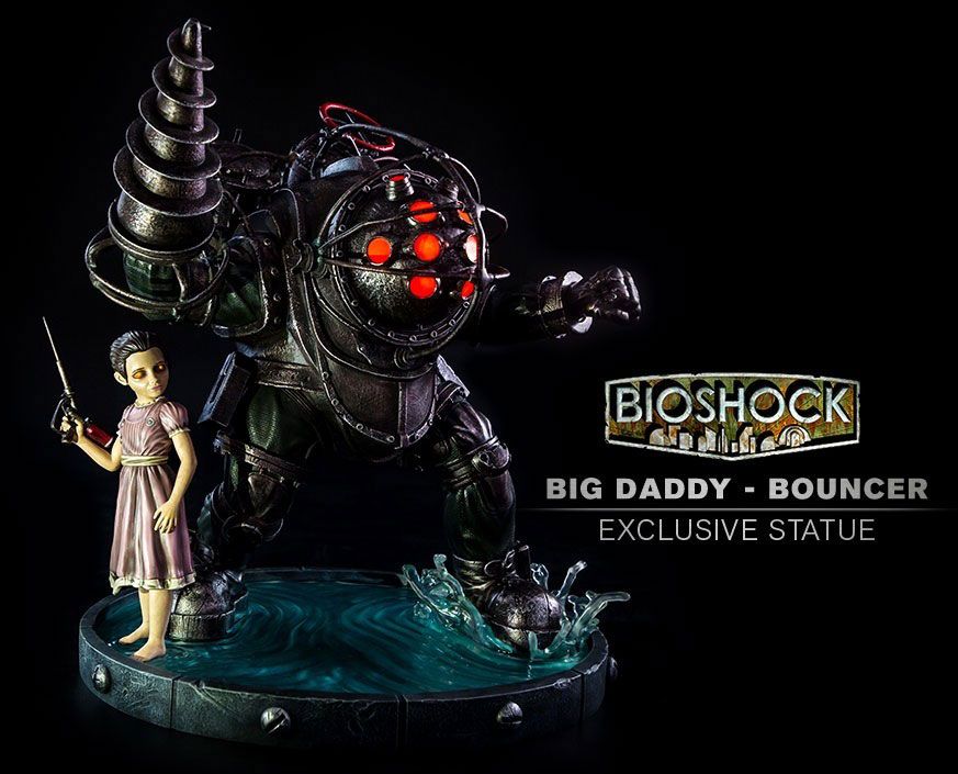 BioShock Soška 1/4 Big Daddy - Bouncer Exklusive Soška 51 cm Gaming Heads
