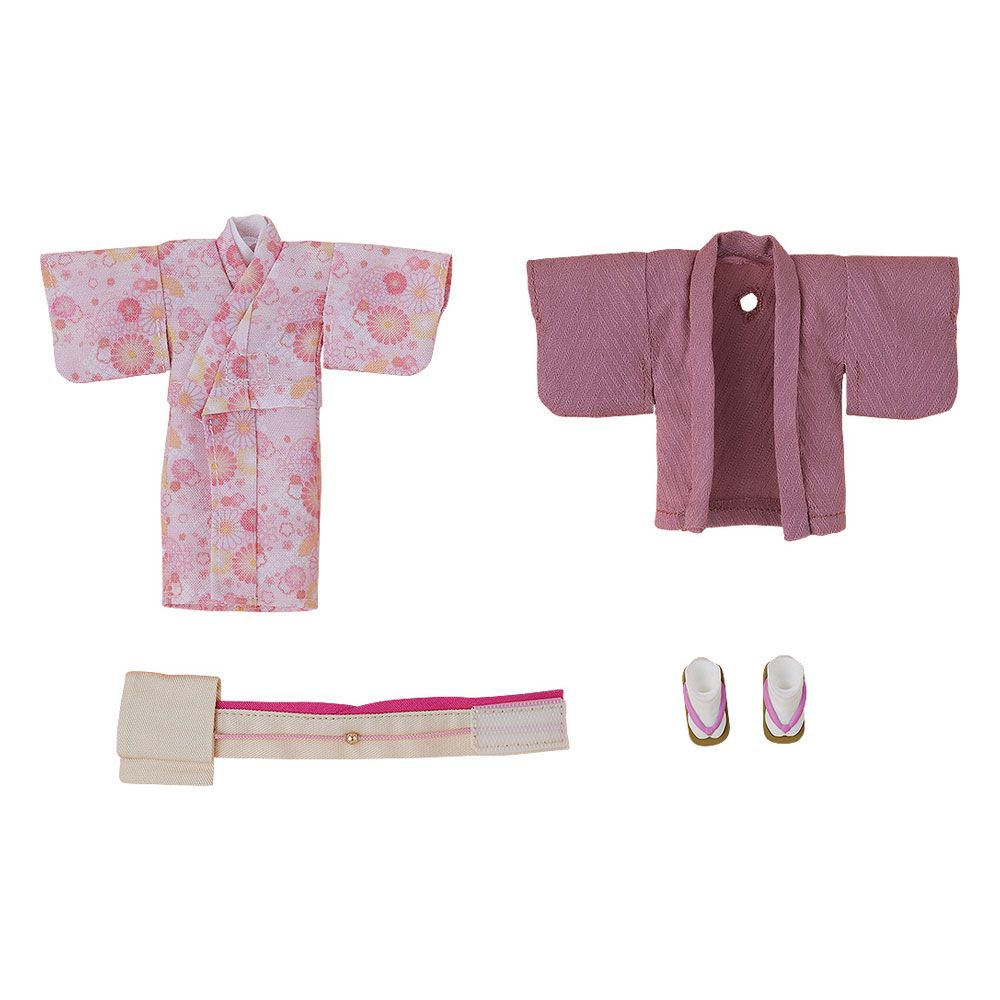 Original Character for Nendoroid Doll Figures Outfit Set: Kimono - Girl (Pink) Good Smile Company