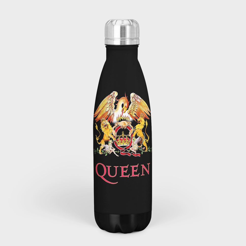 Queen Drink Bottle Classic Crest Rocksax