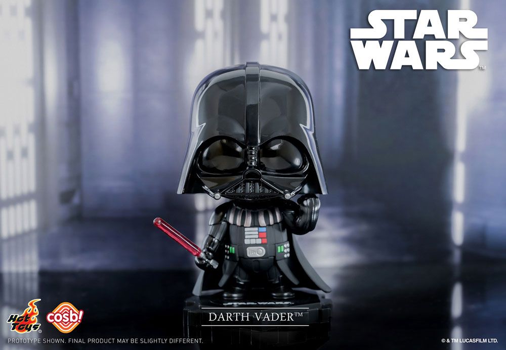 Star Wars Cosbi Mini Figure Darth Vader 8 cm Hot Toys