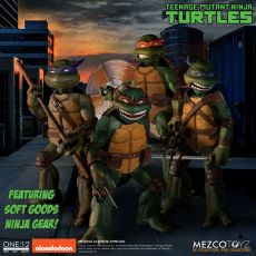Teenage Mutant Ninja Turtles XL Akční Figures Deluxe Box Set 17 cm Mezco Toys