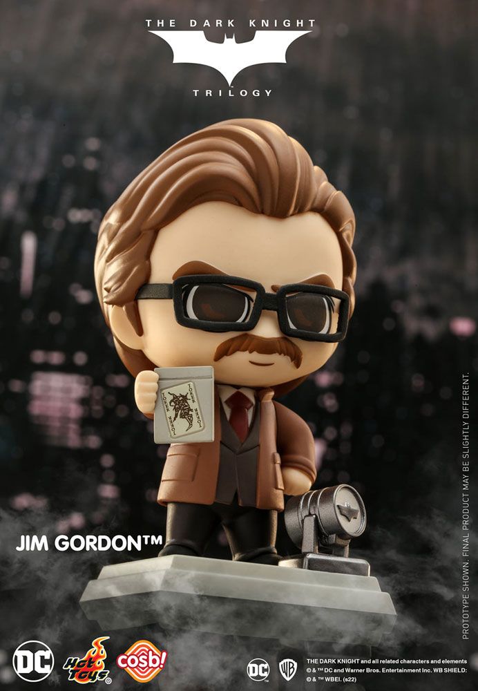 The Dark Knight Trilogy Cosbi Mini Figure Lieutenant Jim Gordon 8 cm Hot Toys