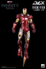 Infinity Saga DLX Akční Figure 1/12 Iron Man Mark 7 17 cm ThreeZero
