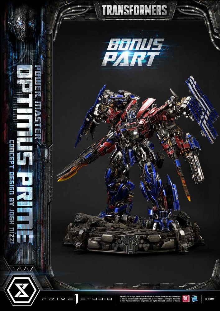 Transformers Museum Masterline Soška Powermaster Optimus Prime Concept by Josh Nizzi Ultimate Bonus Verze 99 cm Prime 1 Studio