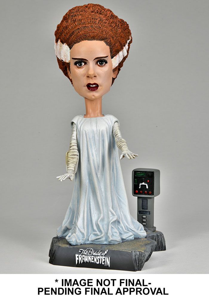 Universal Monsters Head Knocker Bobble-Head Bride of Frankenstein 20 cm NECA