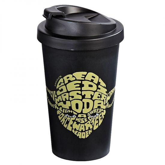 Cestovní hrnek Star Wars Coffee to go Yoda 400 ml Geda Labels