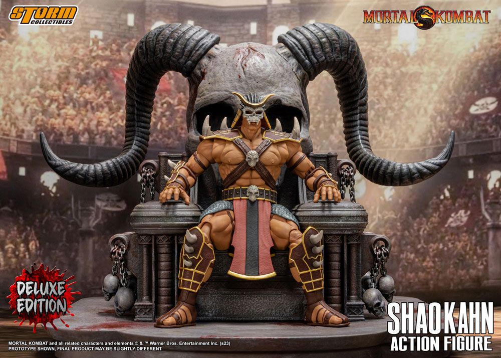 Mortal Kombat Akční Figure 1/12 Shao Kahn Deluxe Edition 18 cm Storm Collectibles