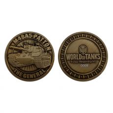 World of Tanks Collectable Coin Patton Tank Limited Editon