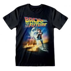 Back to the Future Tričko Plakát Velikost XL